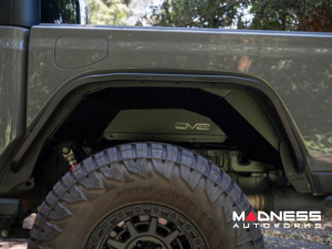 Jeep Gladiator Fender Liners - Rear - DV8 Offroad - Satin Black - `20-`25 Jeep Gladiator Fender Liners - Rear - DV8 Offroad - Satin Black - `20-`25